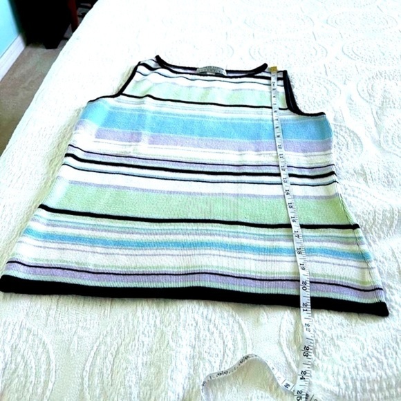 Carolyn Taylor for by Design: Excellent condition Women Stretch Cotton Top, Sz S - Picture 7 of 9